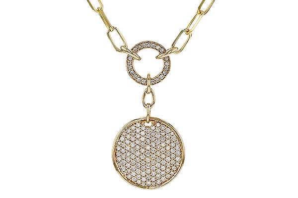G284-11748: NECKLACE .92 TW (17")