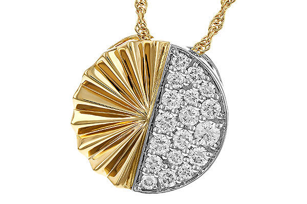 G284-16275: NECKLACE .50 TW