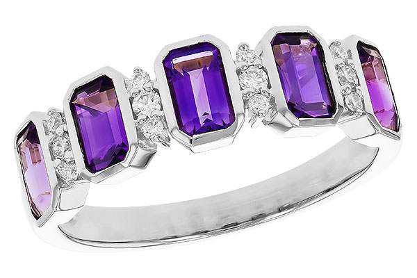 G284-18121: LDS RG 1.18 TW AMETHYST 1.30 TGW