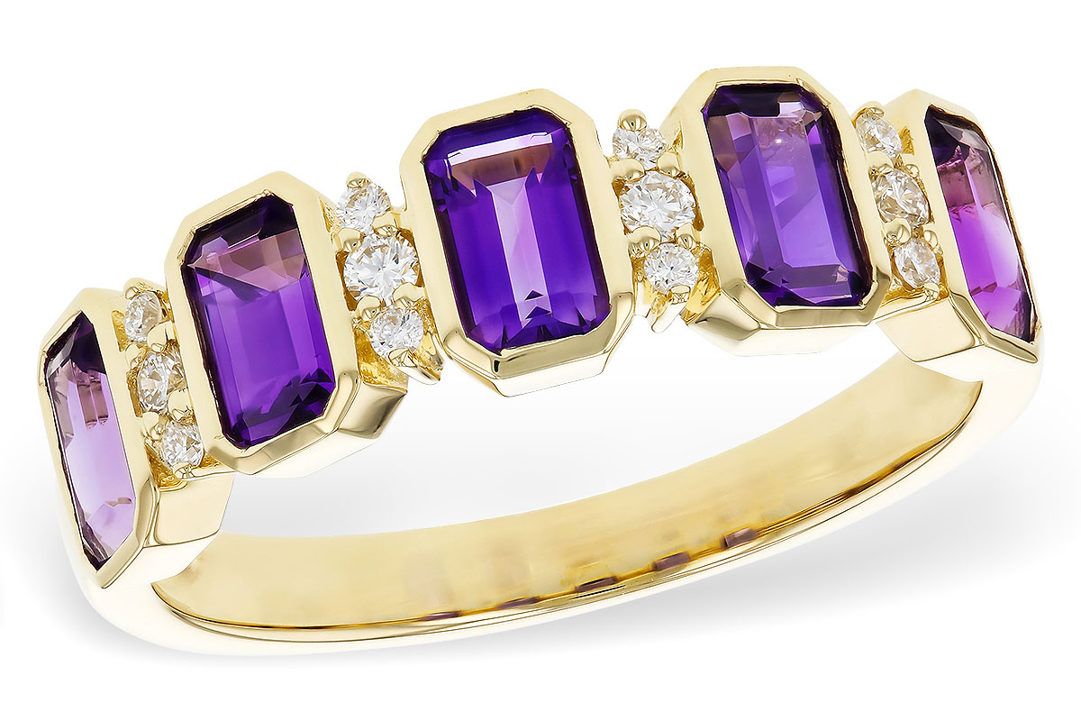 G284-18121: LDS RG 1.18 TW AMETHYST 1.30 TGW