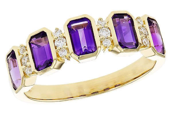 G284-18121: LDS RG 1.18 TW AMETHYST 1.30 TGW