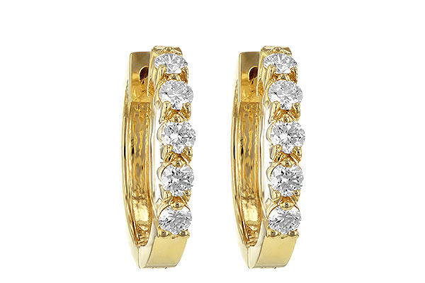 H010-49012: EARRINGS .50 TW