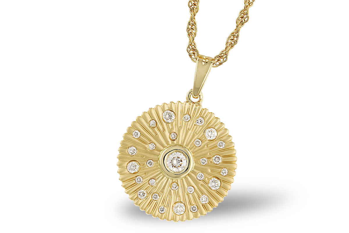 H193-22721: NECKLACE .24 TW