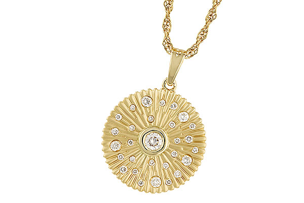 H193-22721: NECKLACE .24 TW