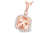 H195-93593: NECK 1.09 MORGANITE 1.26 TGW (7MM MORG)