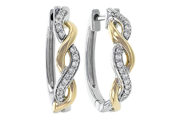 H198-64530: EARRINGS .15 TW