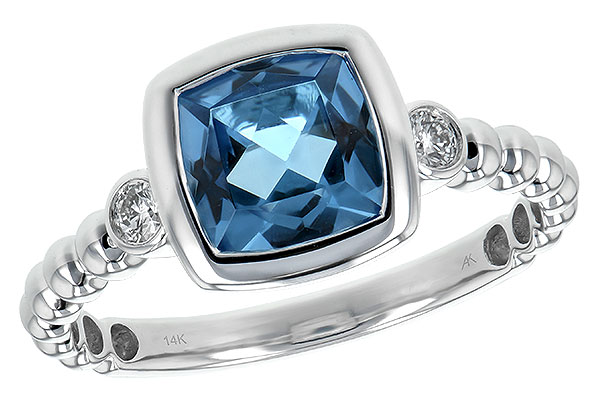 H198-66330: LDS RG 1.57 BLUE TOPAZ 1.65 TGW