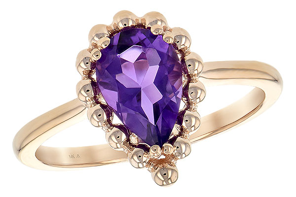 H198-68157: LDS RING 1.06 CT AMETHYST