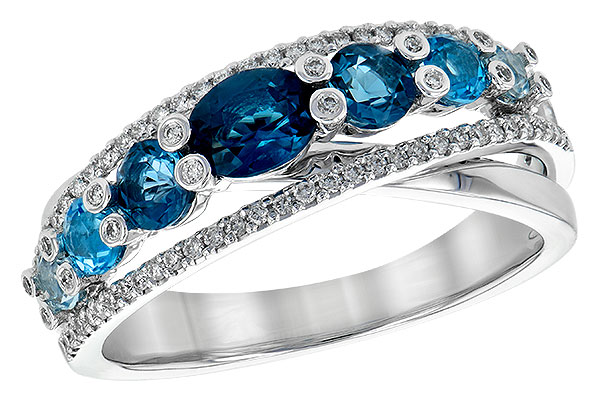 H199-55439: LDS RG 1.06 BLUE TOPAZ 1.25 TGW