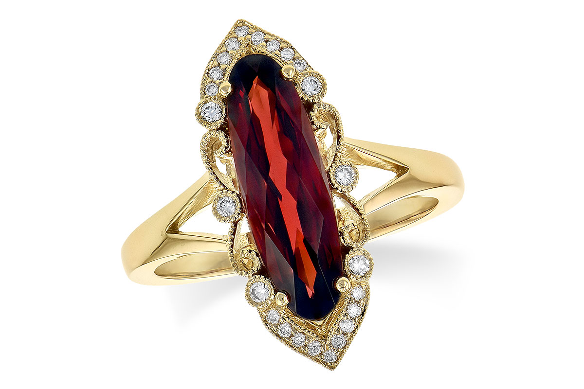 H199-60884: LDS RG 2.58 GARNET 2.70 TGW