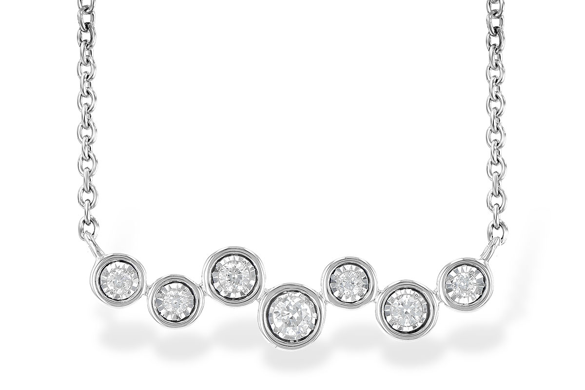 H199-61812: NECKLACE .13 TW