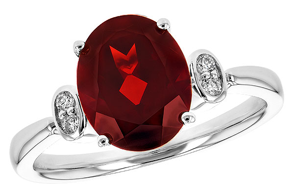 H199-62721: LDS RG 2.90 GARNET 2.96 TGW (10x8MM GAR)