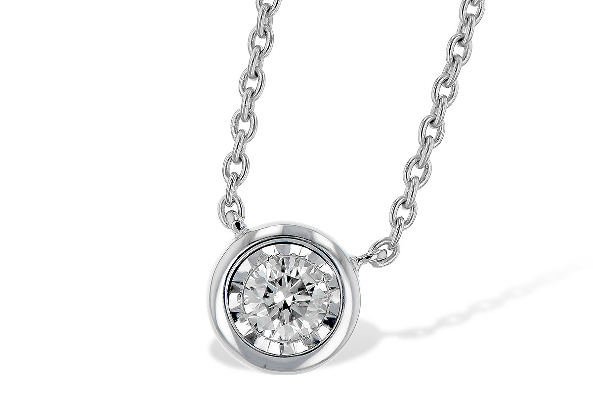 H282-28121: NECKLACE .15 BR (18")
