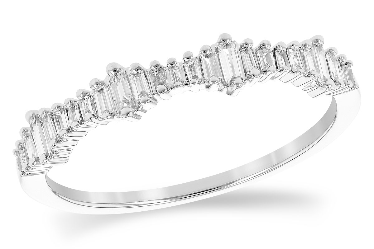 H282-34512: LDS WED RG .20 TW BAGUETTES