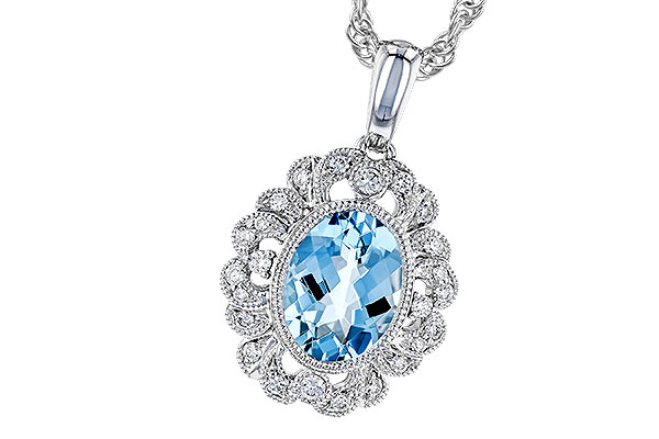 H283-20875: NECK .98 AQUA 1.12 TGW (8x6MM AQ)