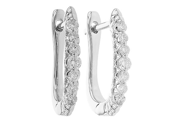 H283-21748: EARRINGS .25 TW