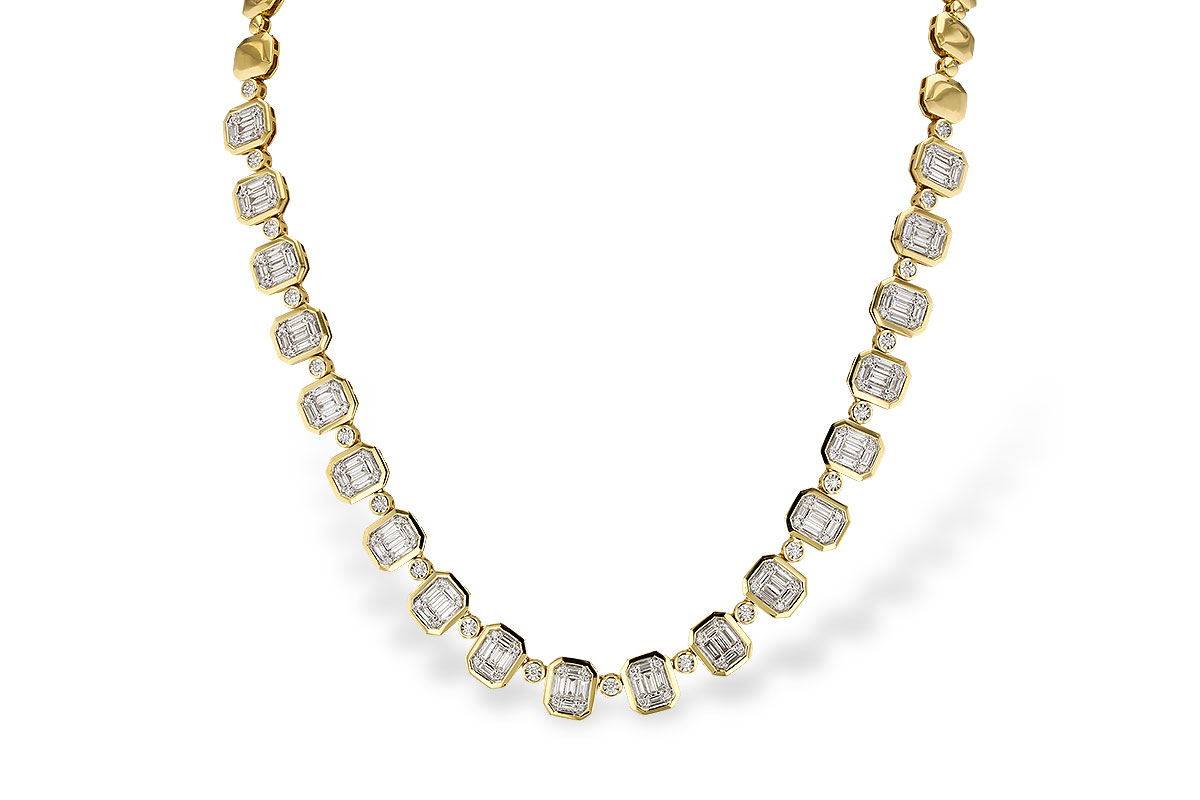 H284-09966: NECKLACE 2.48 BAG 2.95 TW (16")