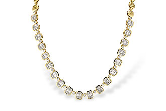 H284-09966: NECKLACE 2.48 BAG 2.95 TW (16")