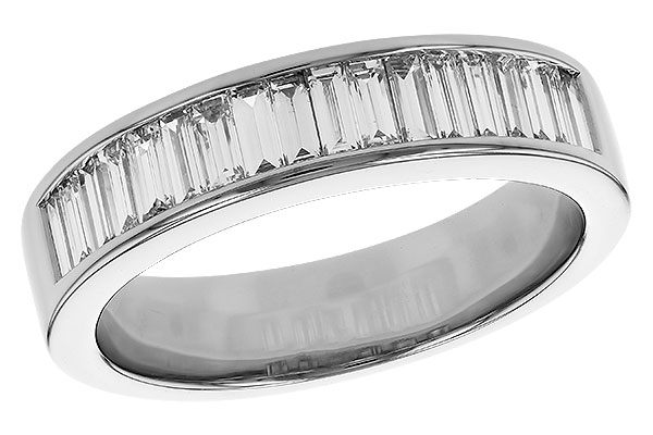 H284-09975: LDS DIA WED RG .70 TW BAGUETTES
