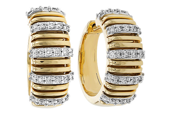 H284-10866: EARRINGS .33 TW
