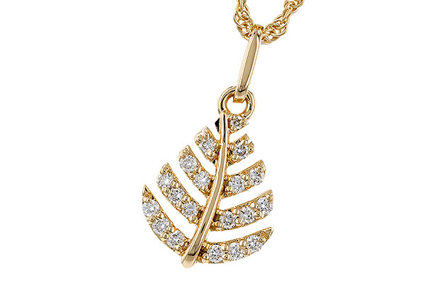 H284-11812: NECKLACE .15 TW