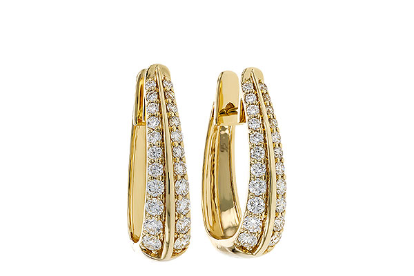 H284-12712: EARRINGS 1.00 TW