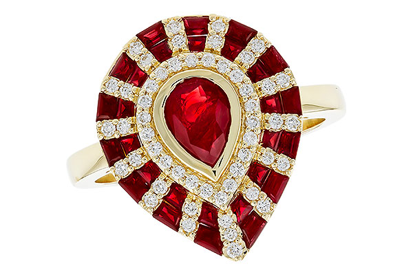 H284-13621: LDS RG 2.05 TW RUBY 2.29 TGW (7x5MM PS)