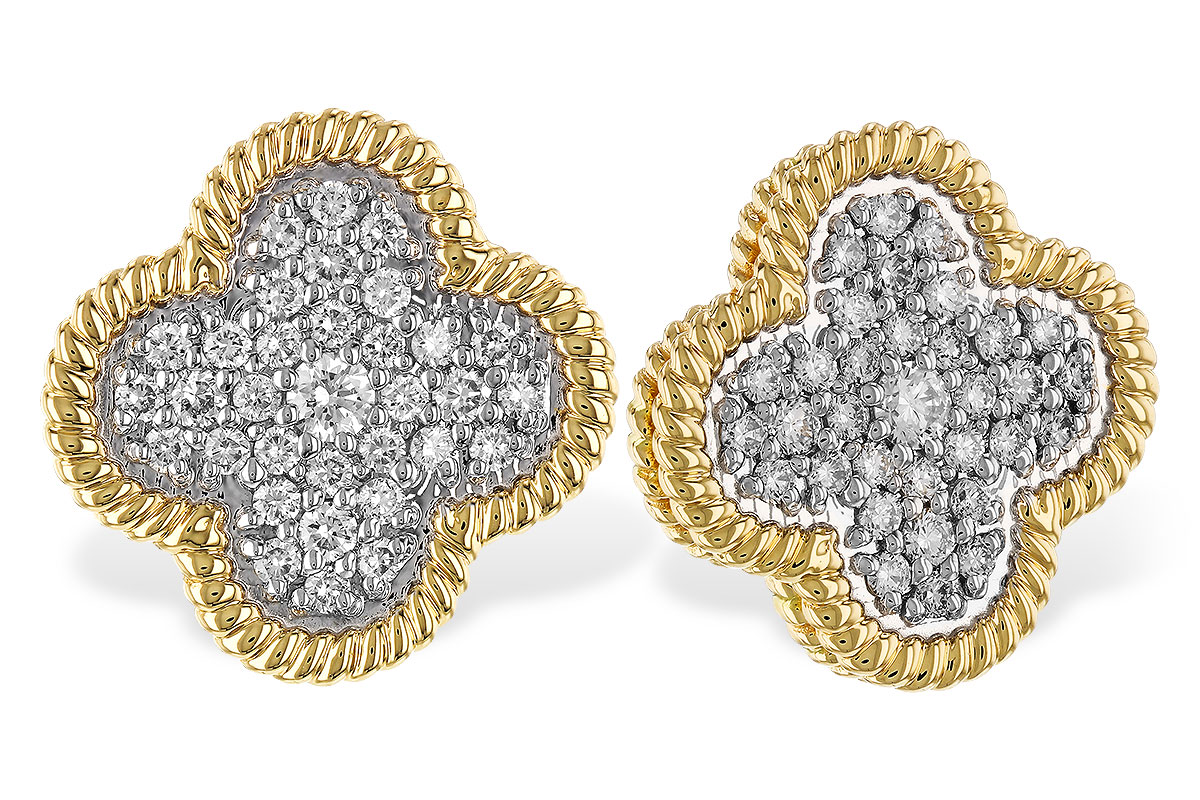 H284-14512: EARRINGS .50 TW