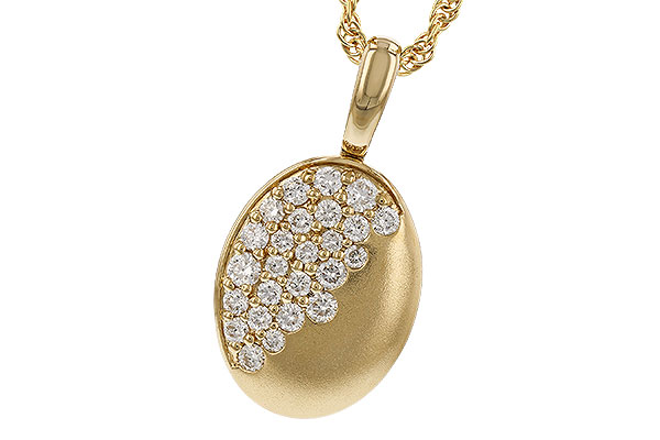 H284-16284: NECKLACE .33 TW
