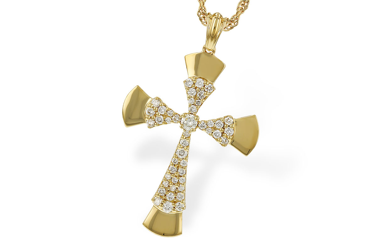 H284-16312: NECKLACE .36 TW