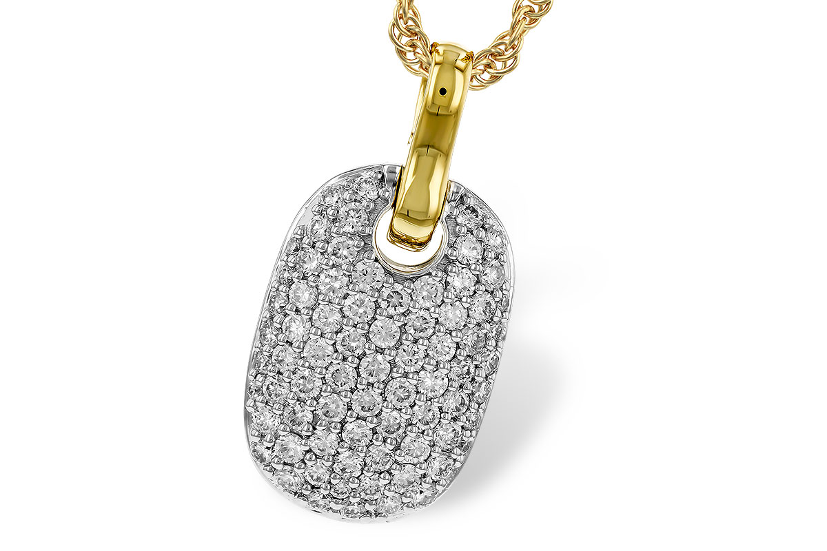 H284-16321: NECKLACE .66 TW