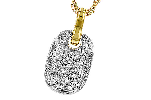 H284-16321: NECKLACE .66 TW