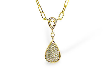 H284-17212: NECKLACE .66 TW (17")