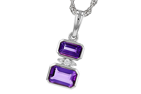 H284-18121: NECK .72 TW AMETHYST .75 TGW