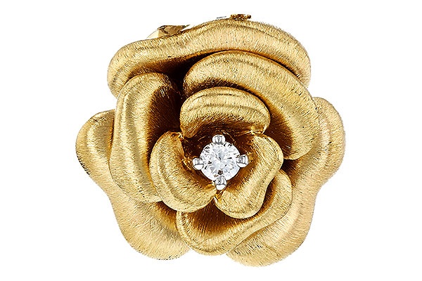 H285-00884: PENDANT .03CT (LARGE FLOWER PENDANT FROM D285-00876)