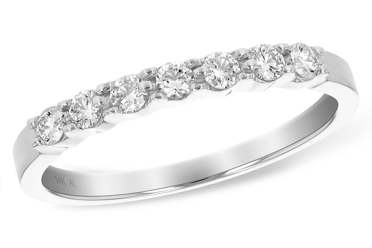 K102-33621: LDS DIA WED RG .25 TW (7 STONES)