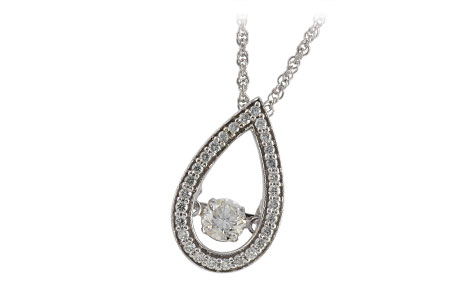 K195-99066: NECKLACE .38 TW