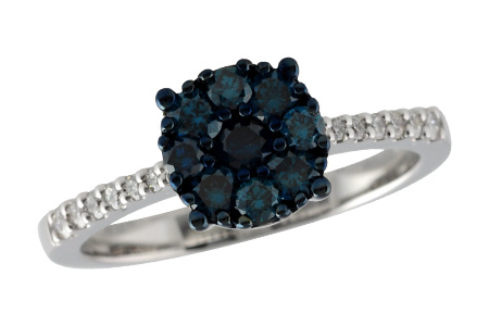 K195-99984: LDS DIA RG .45 BLUE DIA .58 TW