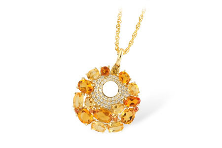 K196-84502: NECK 2.85 MULTI-COLOR 3.06 TGW