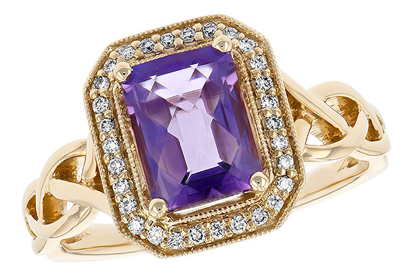 K196-84530: LDS RG 1.42 AMETHYST 1.53 TGW