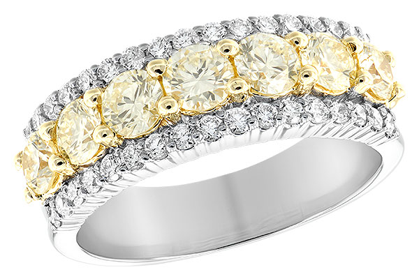 K197-76348: LDS DIA WED RG 1.20 YELLOW DIA 1.64 TW
