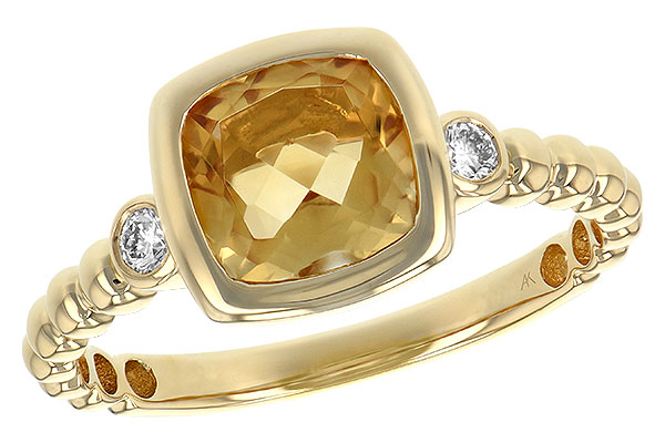 K198-66321: LDS RG 1.15 CITRINE 1.23 TGW