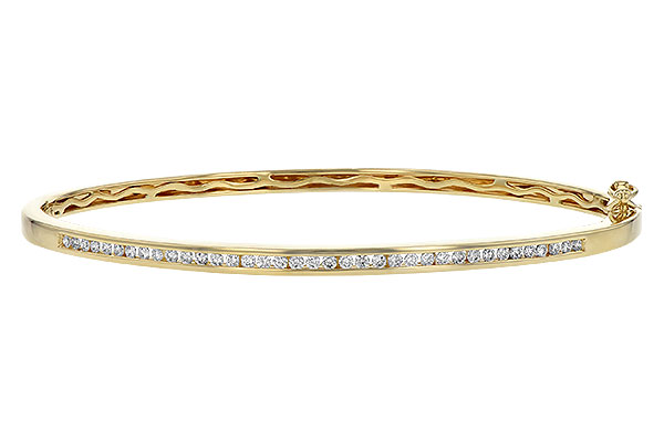 K198-69039: BANGLE BRACELET .50 TW
