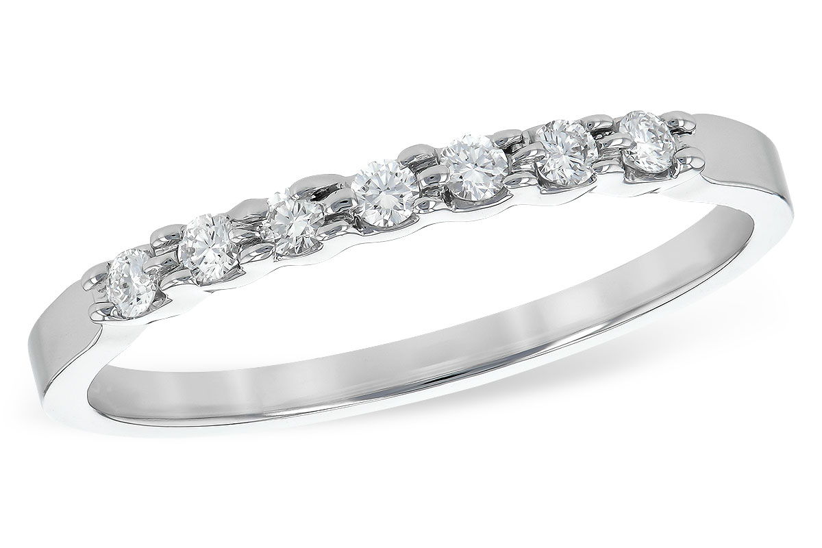 K198-69984: LDS DIA WED RG .12 TW (7 STONES)