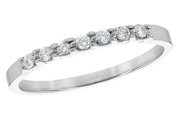 K198-69984: LDS DIA WED RG .12 TW (7 STONES)
