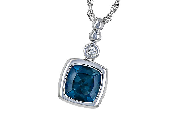 K199-58102: NECK 1.50 LONDON BLUE TOPAZ 1.54 TGW