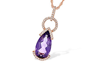 K199-61730: NECK 2.44 AMETHYST 2.58 TGW