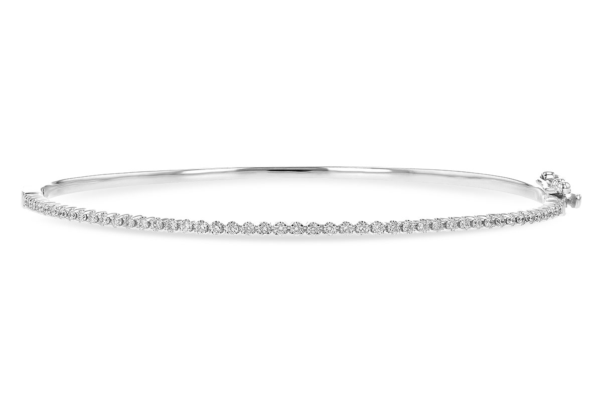 K199-63621: BANGLE BRACELET .50 TW