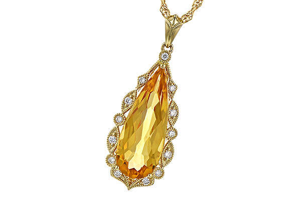 K282-30848: NECK 3.38 CITRINE 3.50 TGW