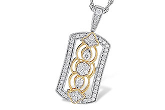 K282-33621: NECKLACE .33 TW